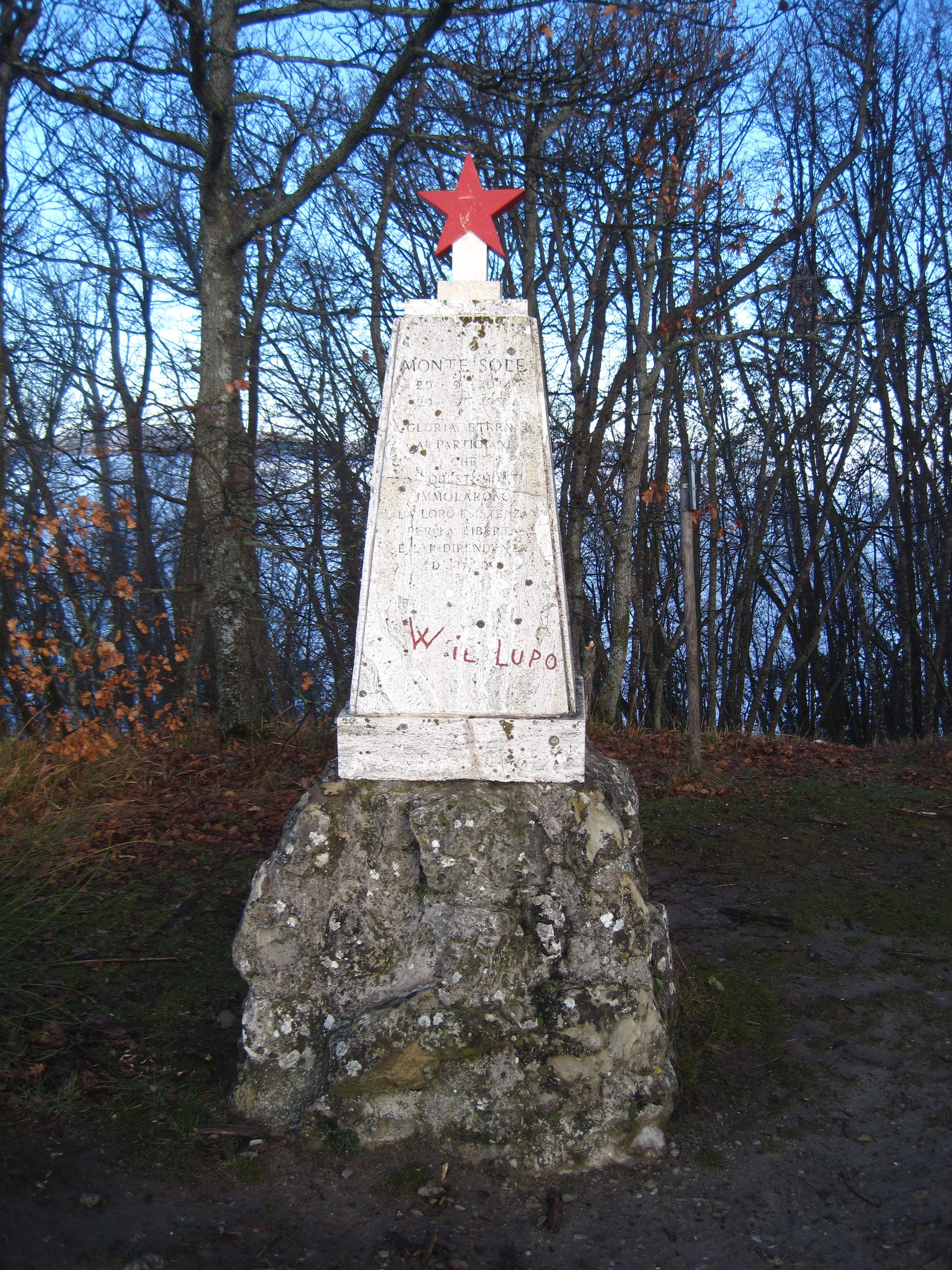 “W IL LUPO” DI MONTE SOLE  DOMENICA 23 MARZO