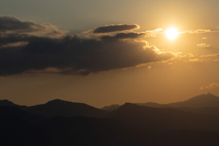 TRAMONTO SU MONTE DI STAGNO  DOMENICA 20 LUGLIO
